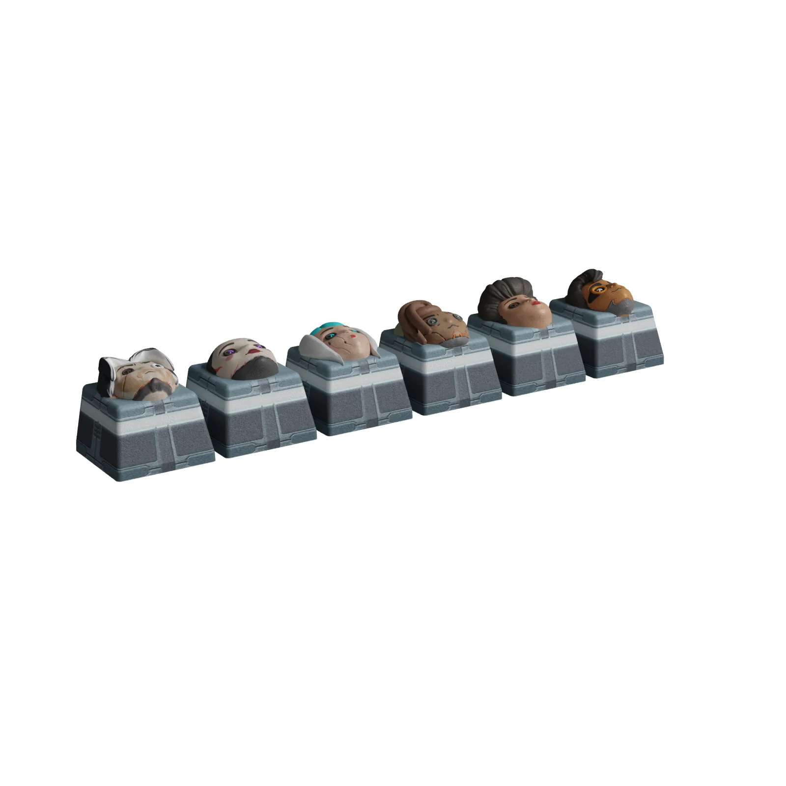 HyperX 3D x Warframe Protoframe Keycap Bundle - Image 2