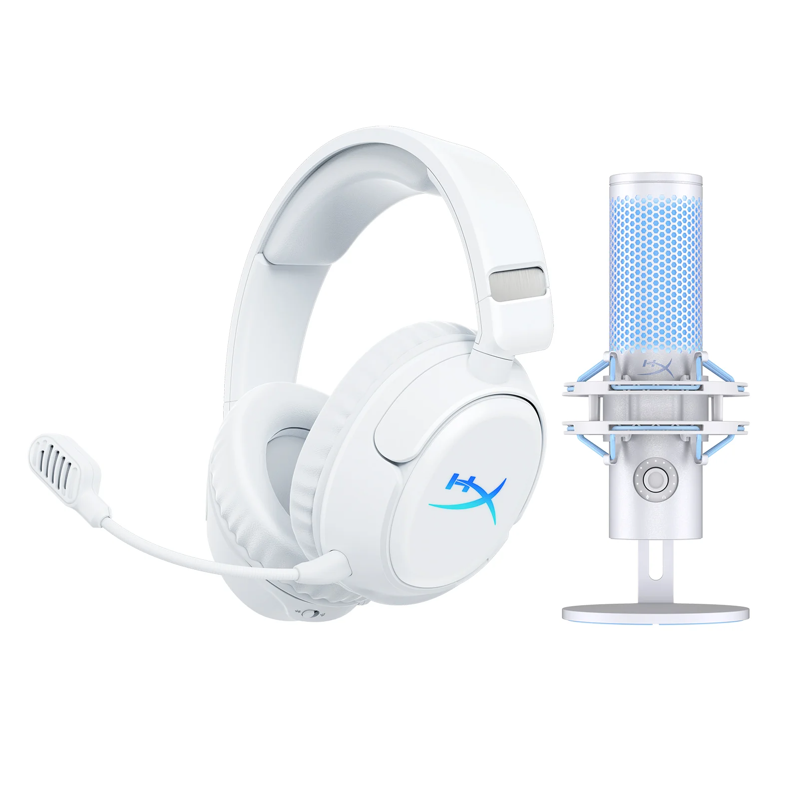HyperX Bundle - Cloud Flight 2 Wireless Headset, QuadCast 2 Microphone - Image 3