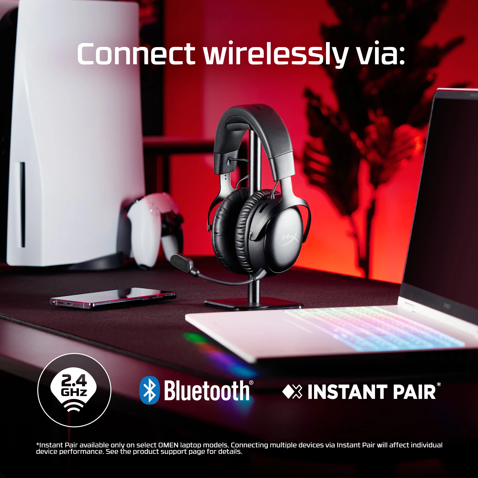 HyperX Cloud III S - Wireless Gaming Headset - Image 3