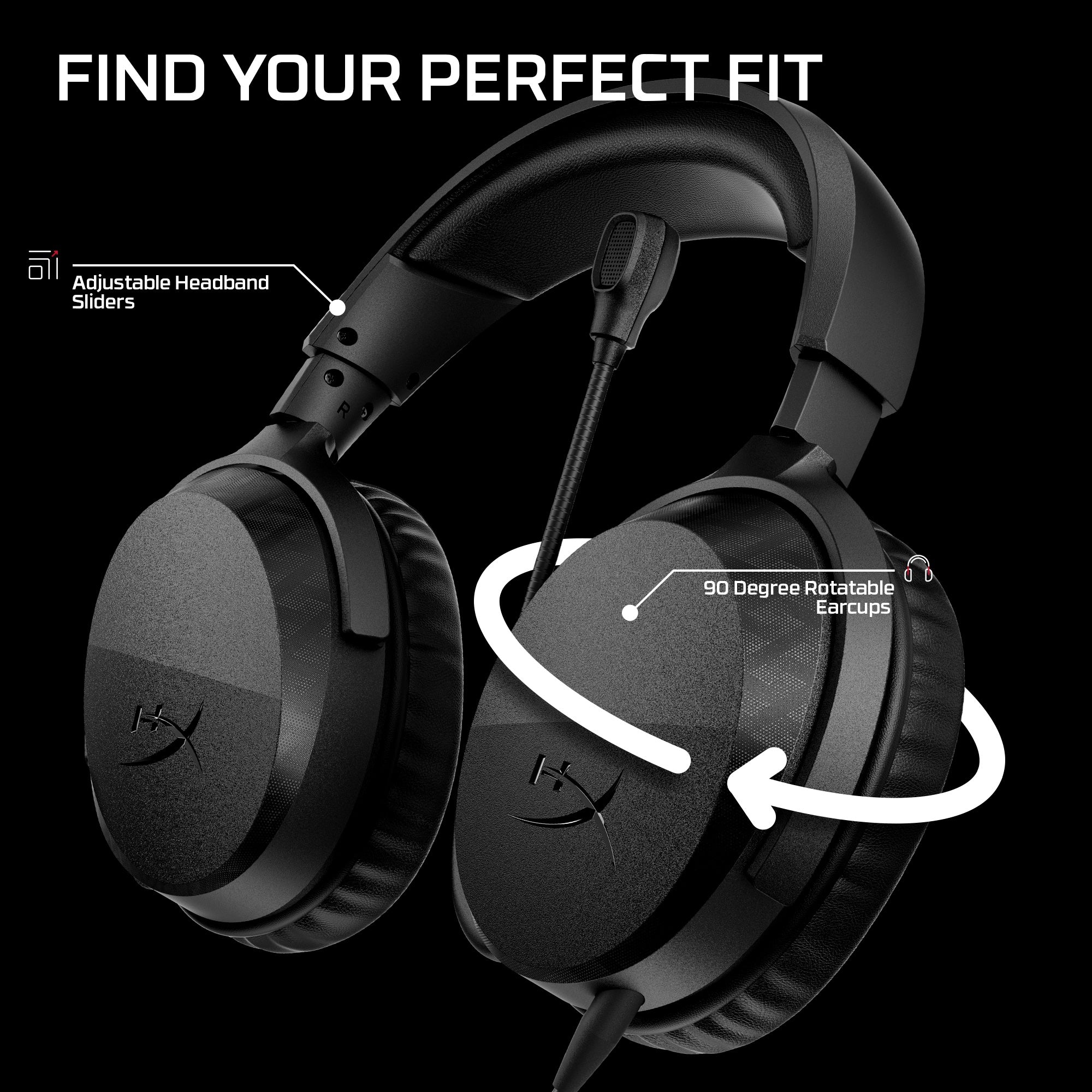 HyperX Cloud Stinger 3 - Gaming Headset - PlayStation - Image 6