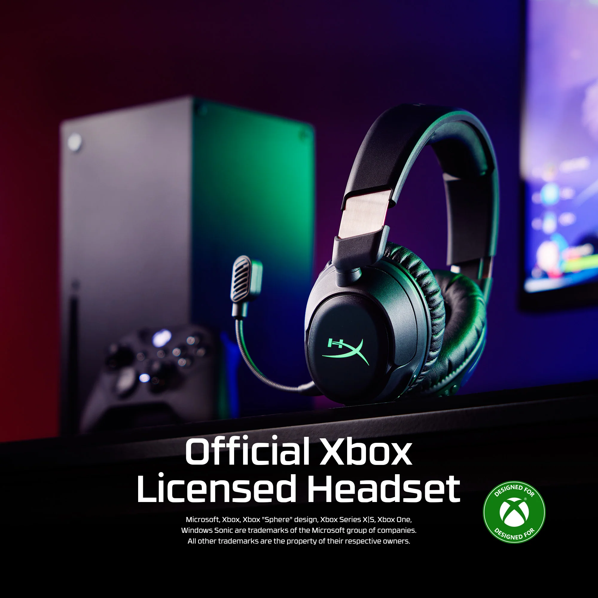 HyperX CloudX Flight 2 - Wireless Gaming Headset - Xbox - Image 3