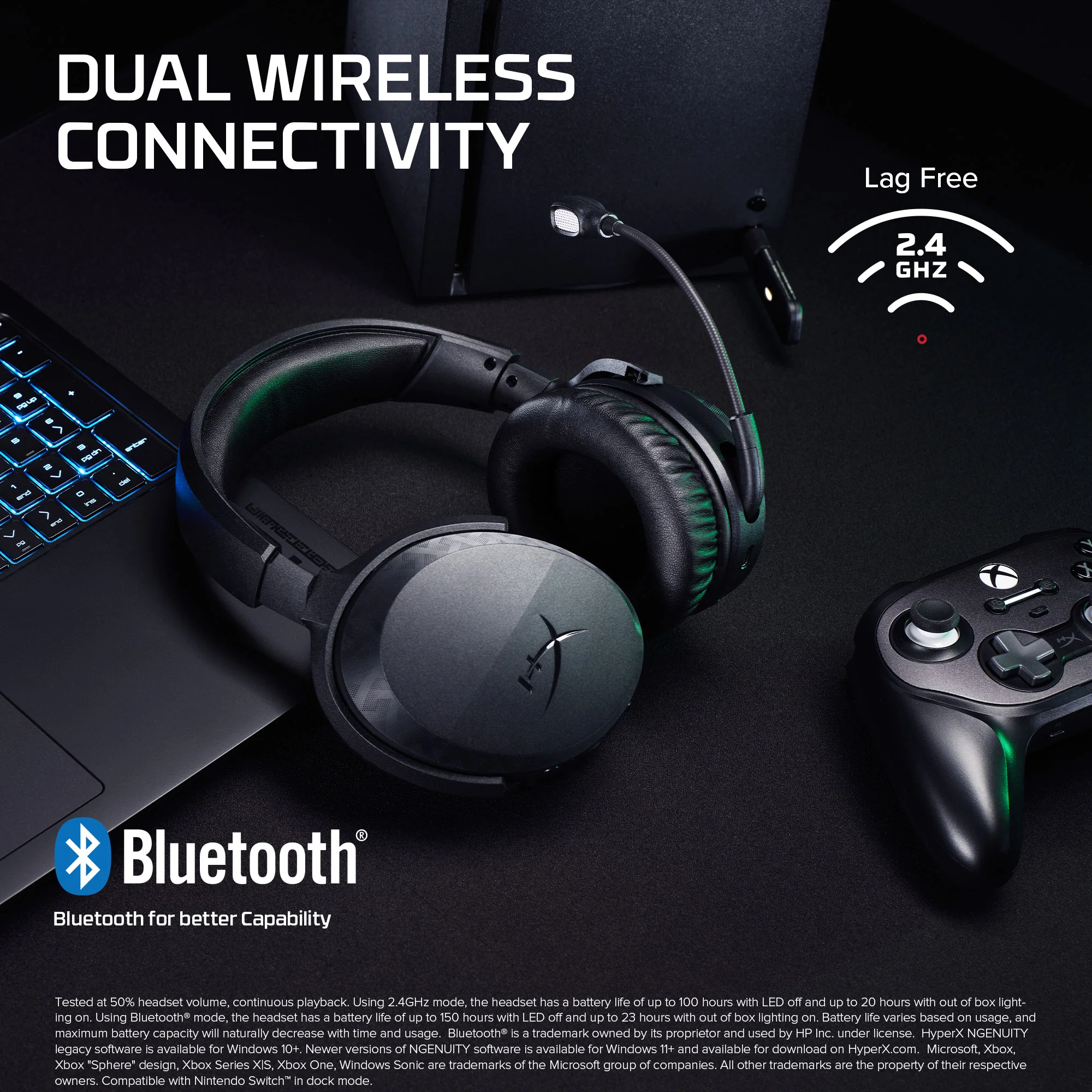 HyperX CloudX - Stinger 3 Wireless Gaming Headset Xbox - Image 3