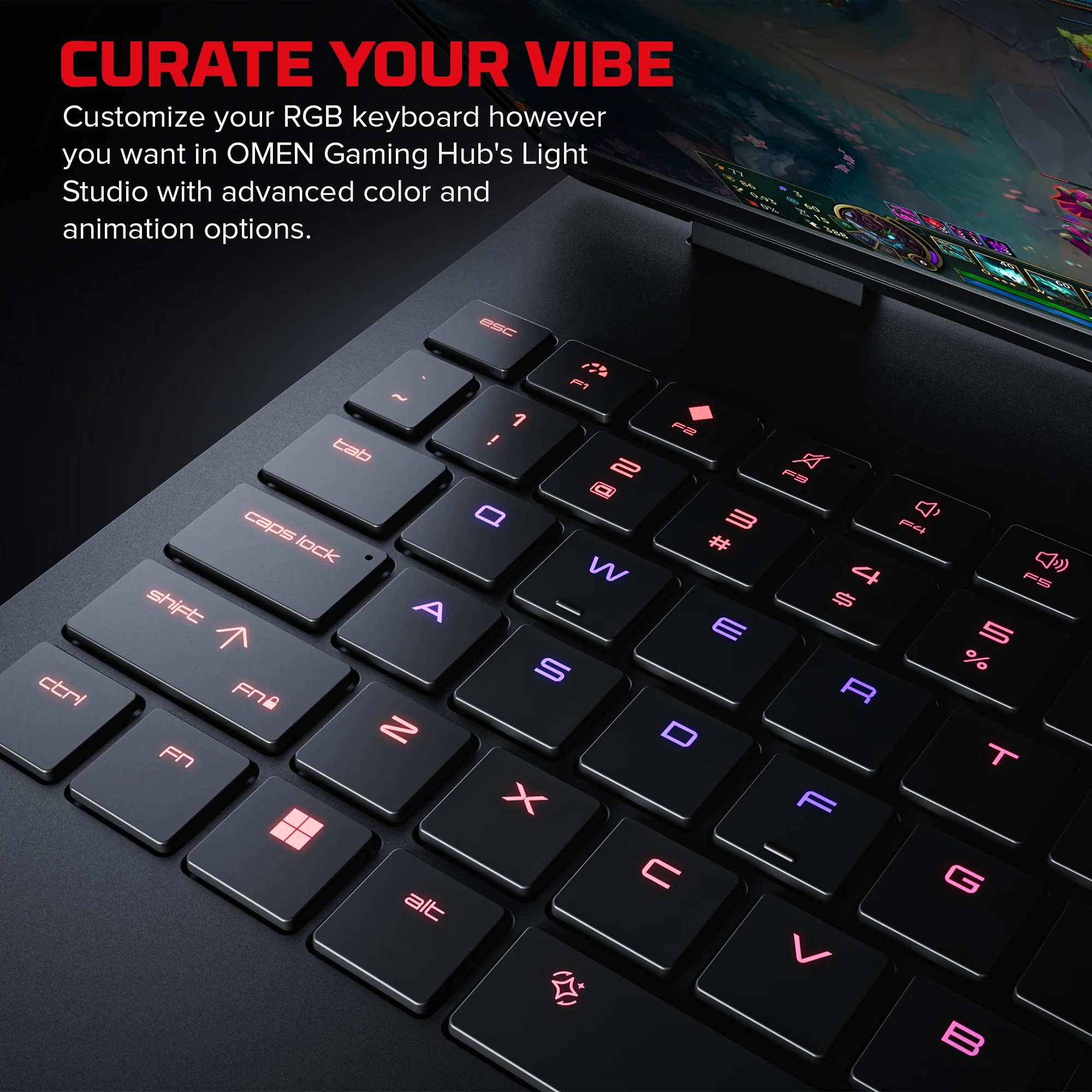 HyperX OMEN 15 inch Gaming Laptop PC 15, Windows 11 Home, 15.3", AMD Ryzen™ 7, 16GB RAM, 1TB SSD, NVIDIA® GeForce RTX™ 5060, 2.5K, Shadow black - Image 3