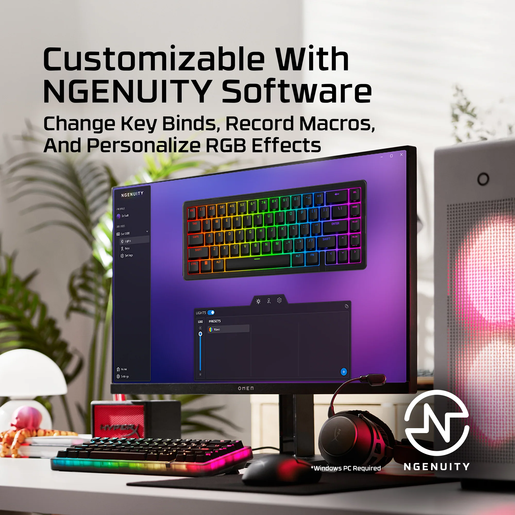 HyperX Origins 2 65 - Gaming Keyboard - Image 10