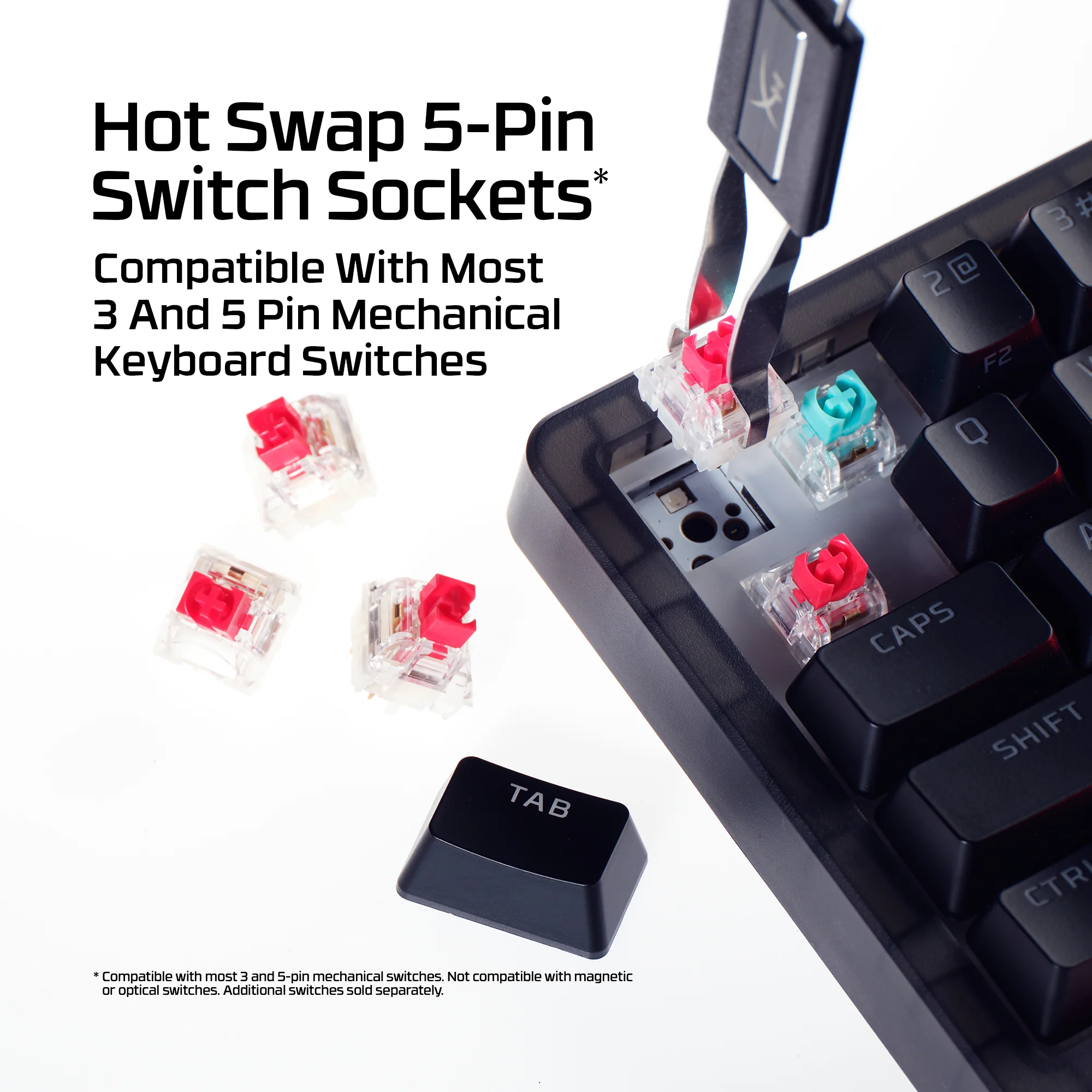 HyperX Origins 2 65 - Gaming Keyboard - Image 3