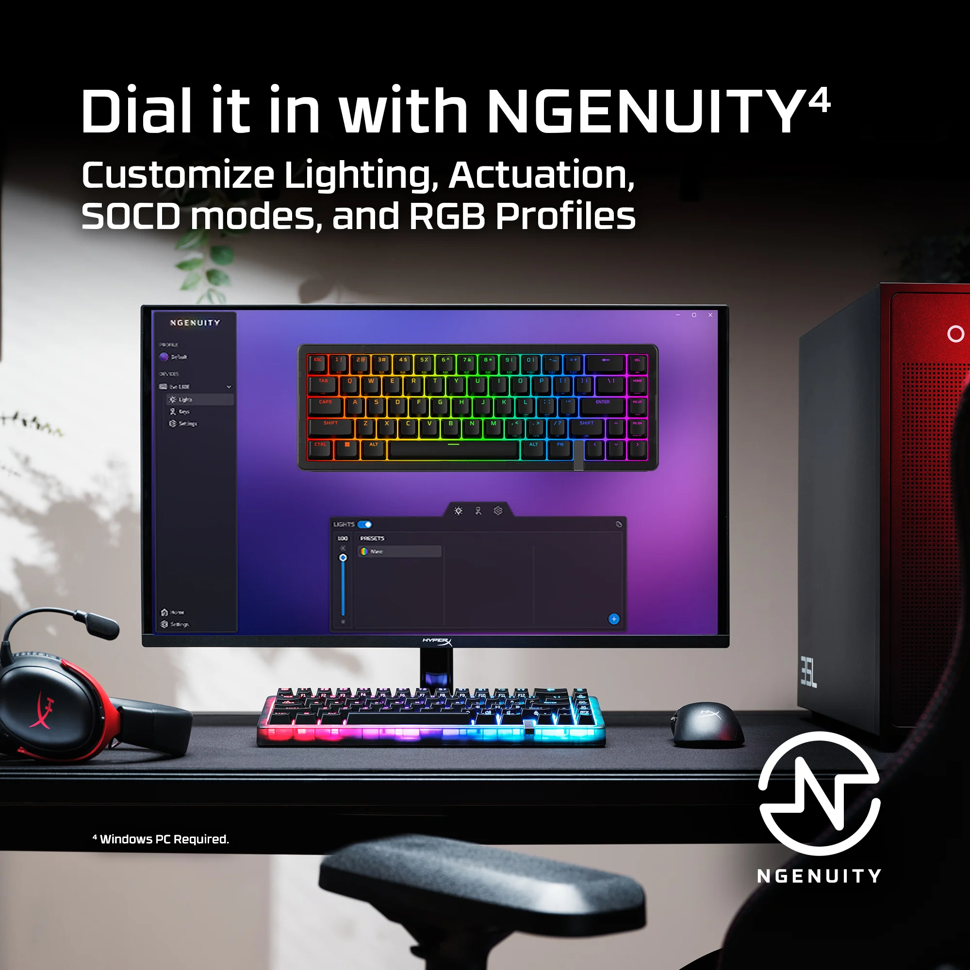 HyperX Origins 2 Pro 65 Gaming Keyboard - Image 9