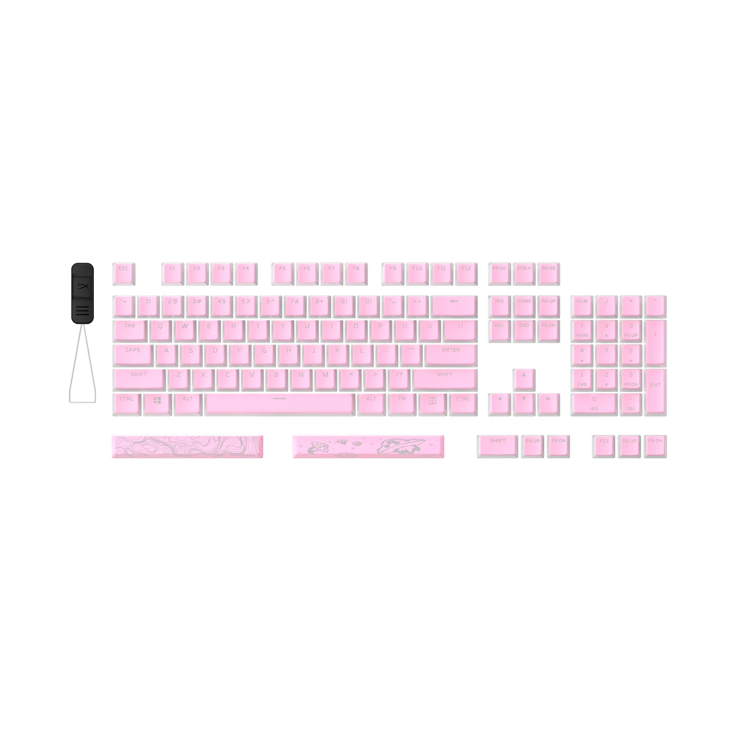 HyperX Pudding Keycaps 2 - Full Key Set - PBT - Image 11