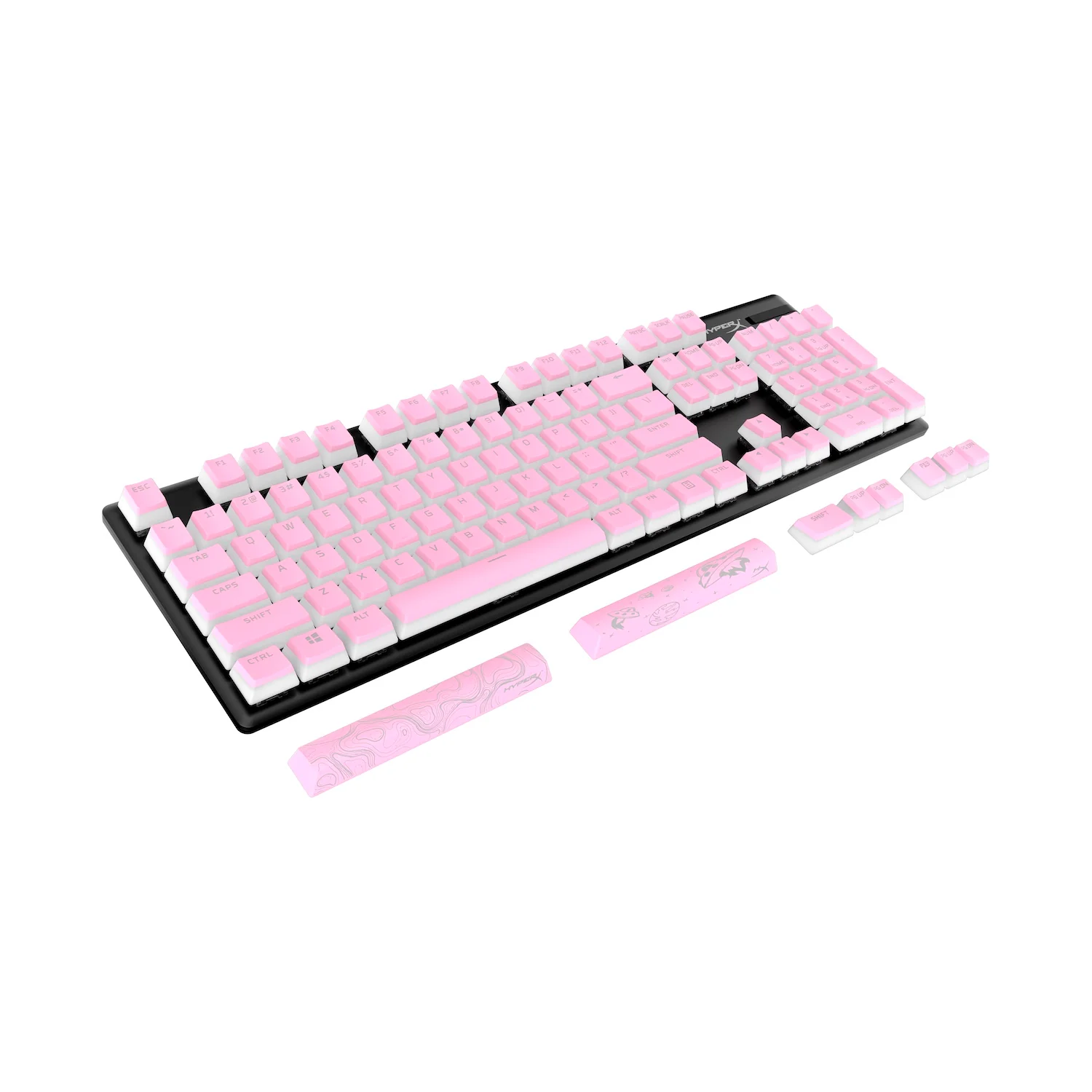 HyperX Pudding Keycaps 2 - Full Key Set - PBT - Image 15