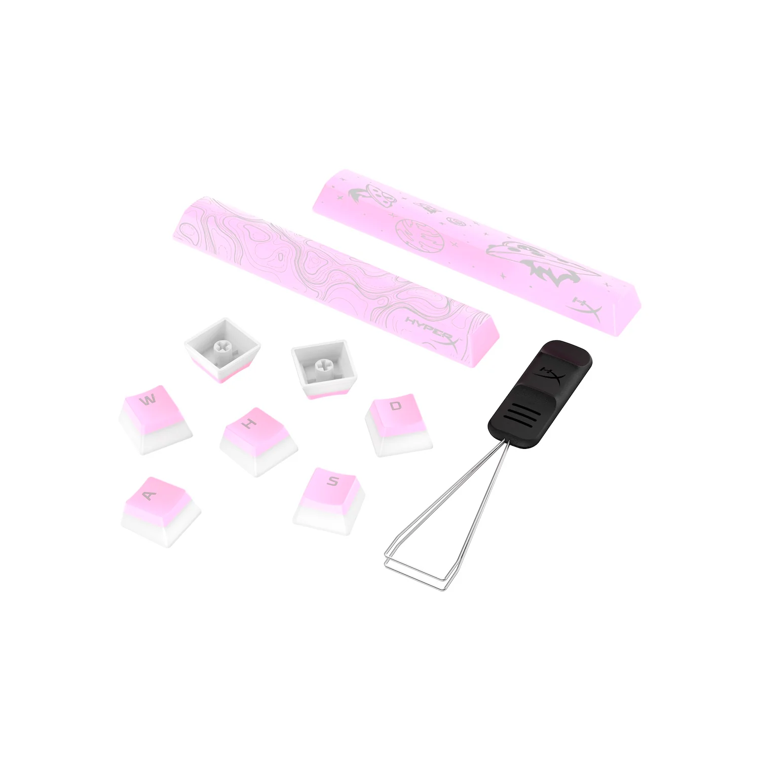 HyperX Pudding Keycaps 2 - Full Key Set - PBT - Image 17