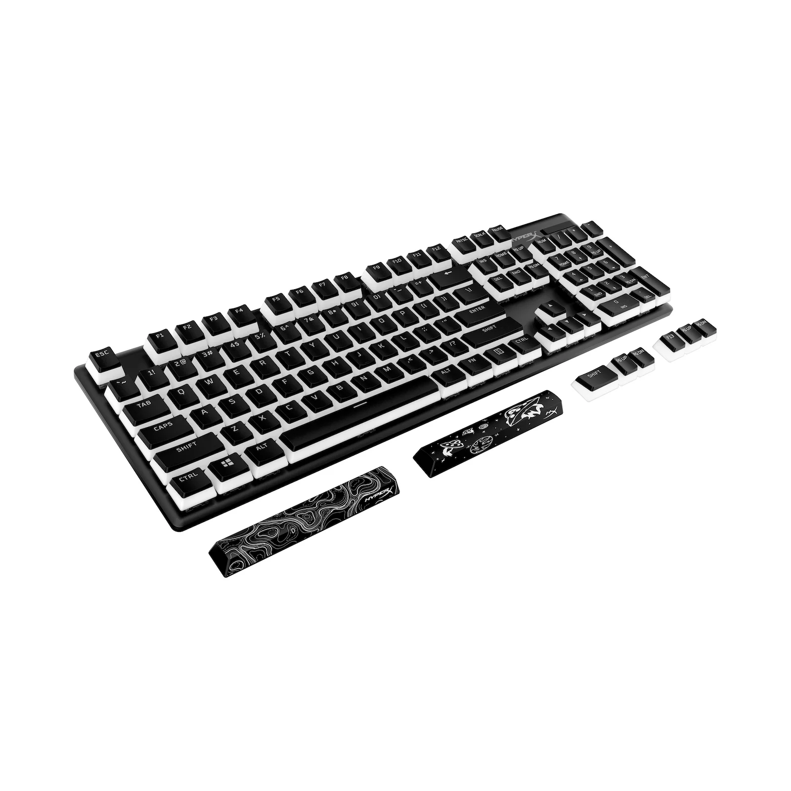 HyperX Pudding Keycaps 2 - Full Key Set - PBT - Image 5