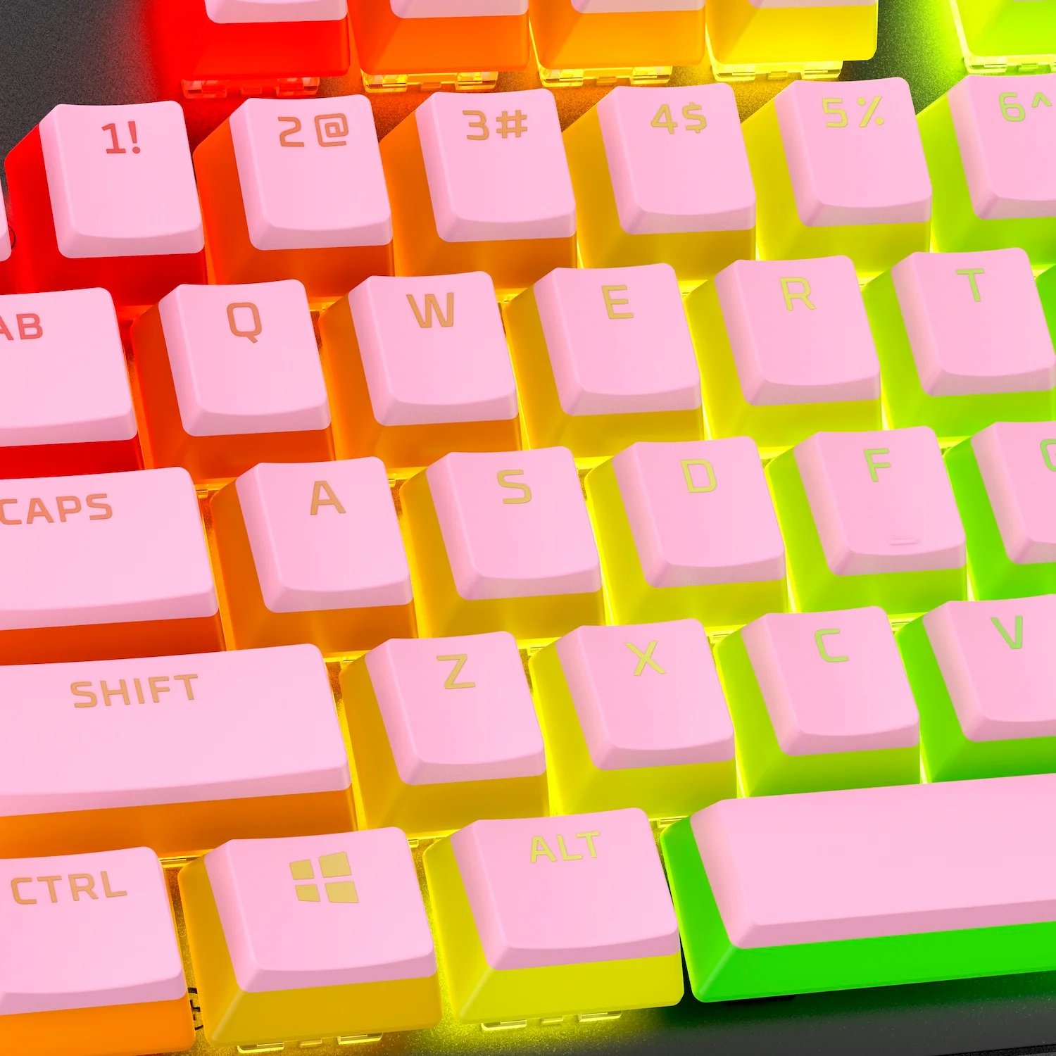 HyperX Pudding Keycaps 2 - Full Key Set - PBT - Image 7