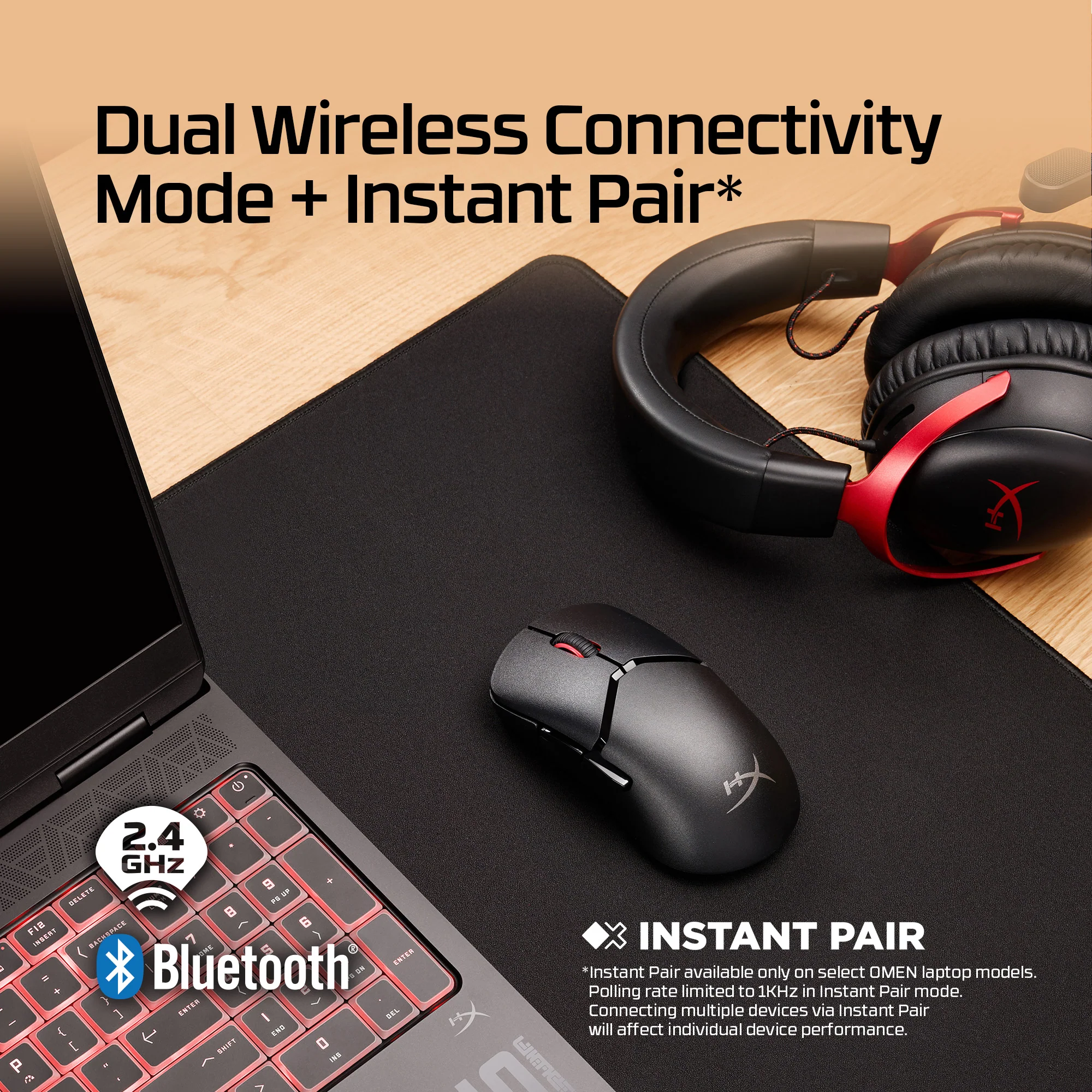 HyperX Pulsefire Saga Pro Wireless Gaming Mouse - Image 6