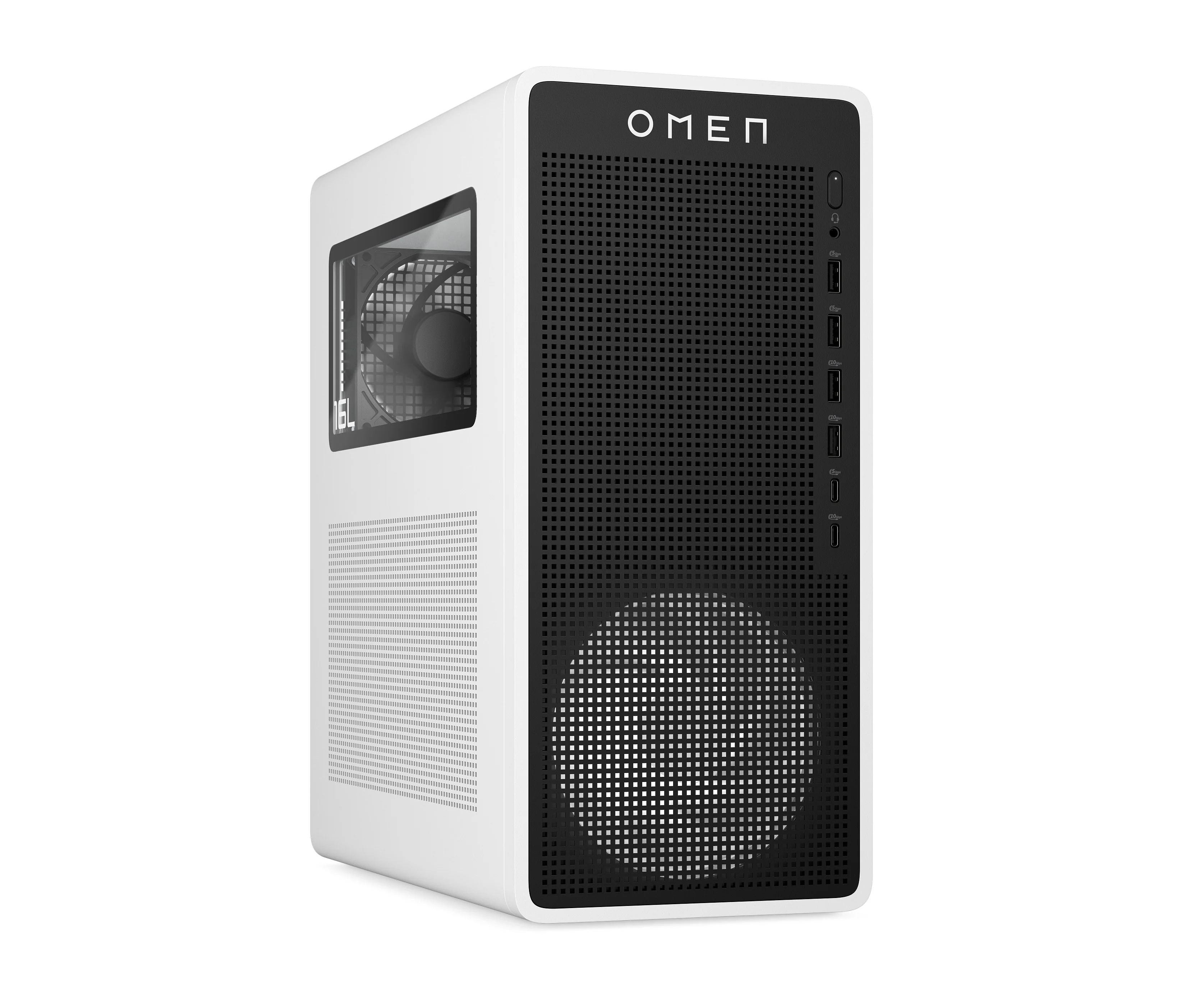 OMEN 16L Gaming Desktop TG03-0060m PC, Windows 11 Home, AMD Ryzen™ 7, 16GB RAM, 1TB SSD, NVIDIA® GeForce RTX™ 5060, Snow white - Image 12