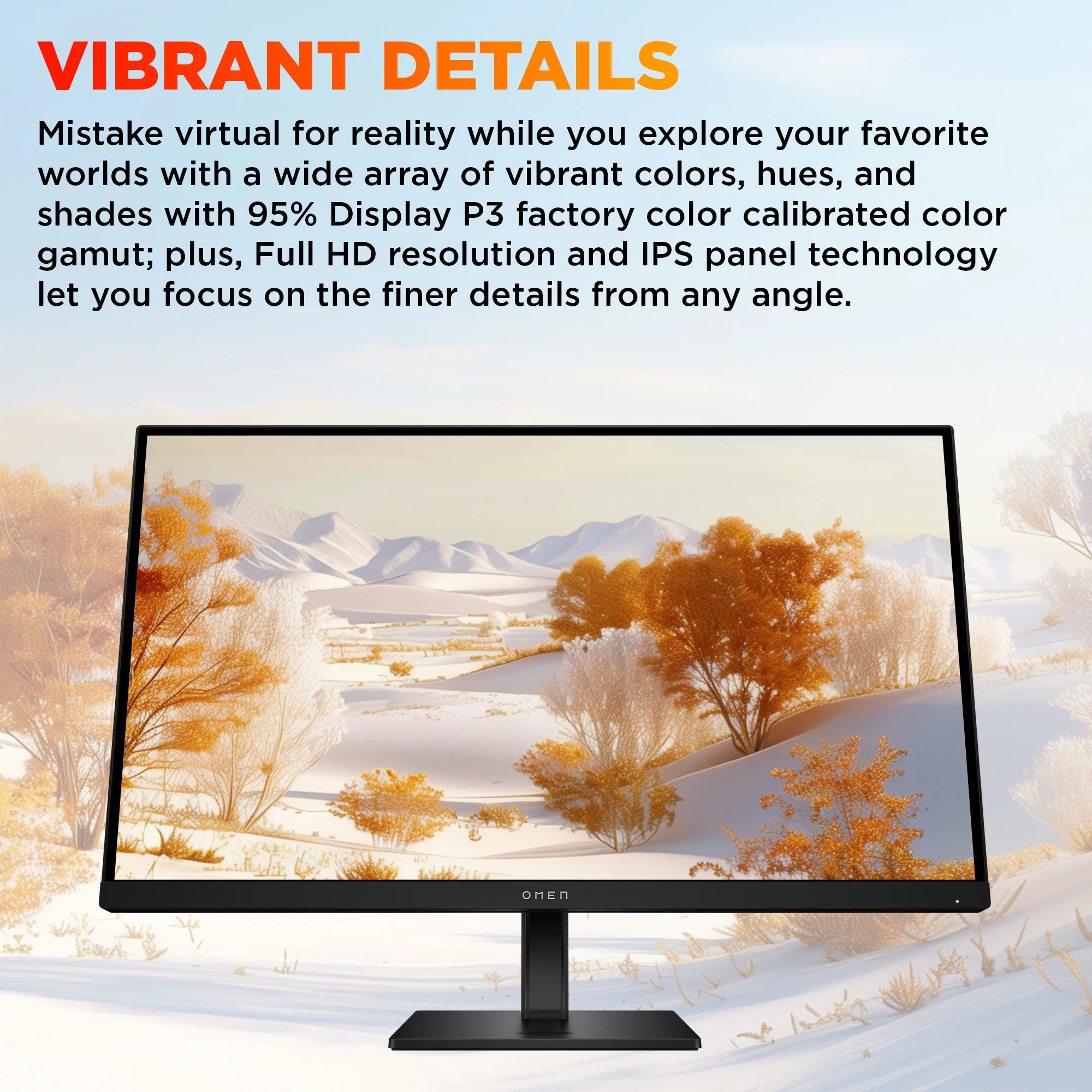 OMEN 27 inch FHD 180Hz Gaming Monitor - OMEN 27 G2 - Image 3