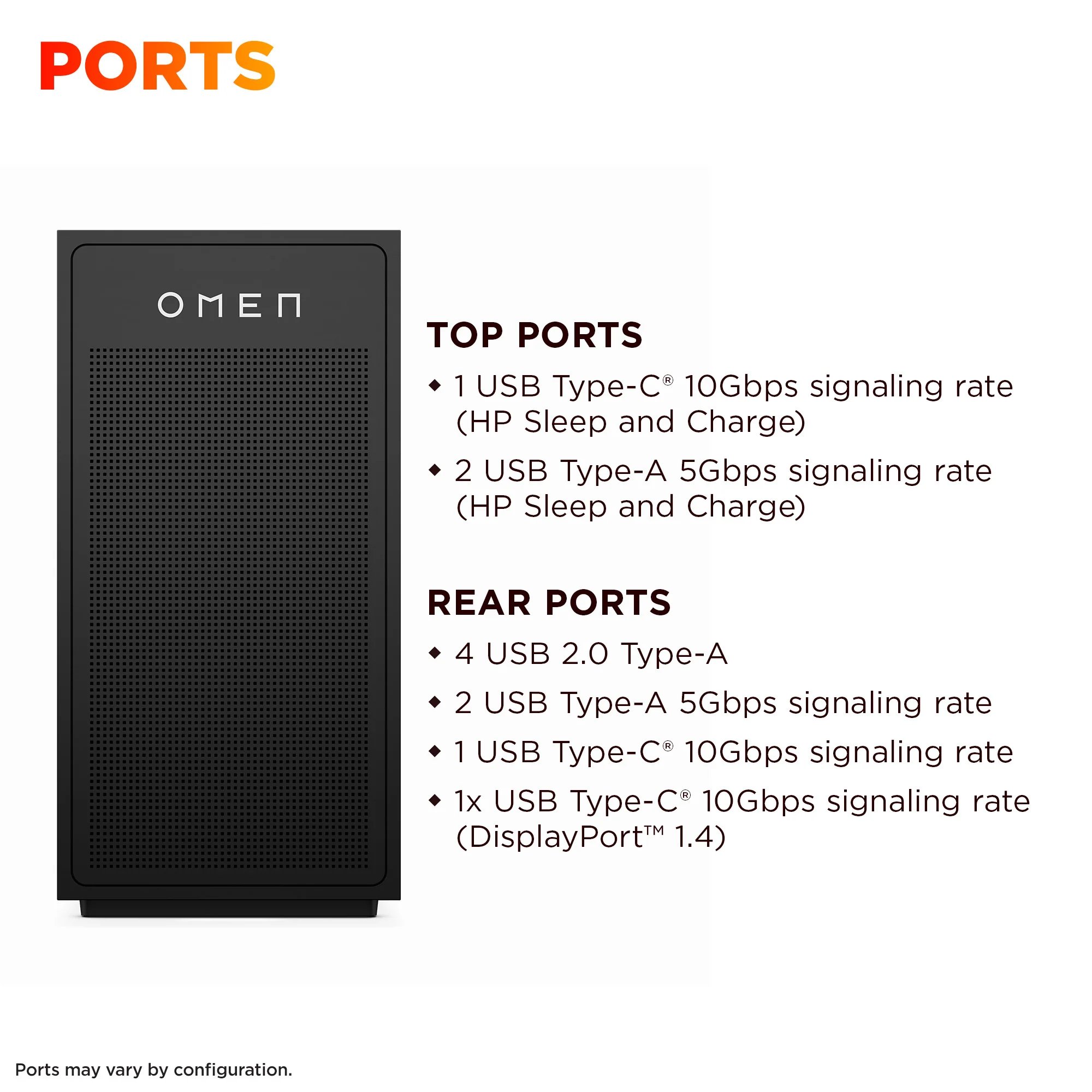 OMEN 35L Gaming Desktop GT17-0050m PC, Windows 11 Home, AMD Ryzen™ 7, 32GB RAM, 1TB SSD, NVIDIA® GeForce RTX™ 5070 Ti, Stealth Black - Image 7