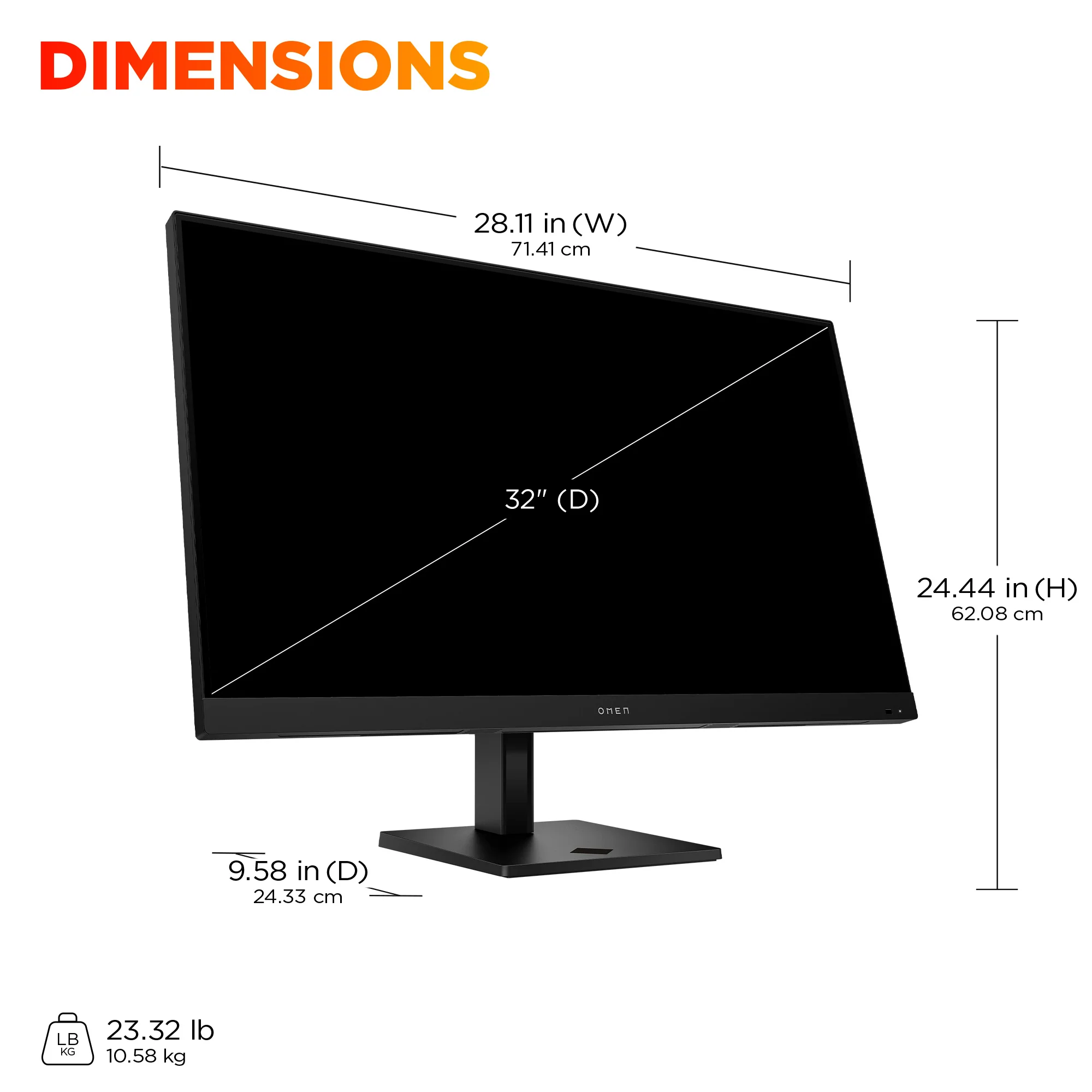 OMEN by HP 31.5 inch UHD 144Hz Smart Gaming Monitor  - OMEN 32x - Image 10