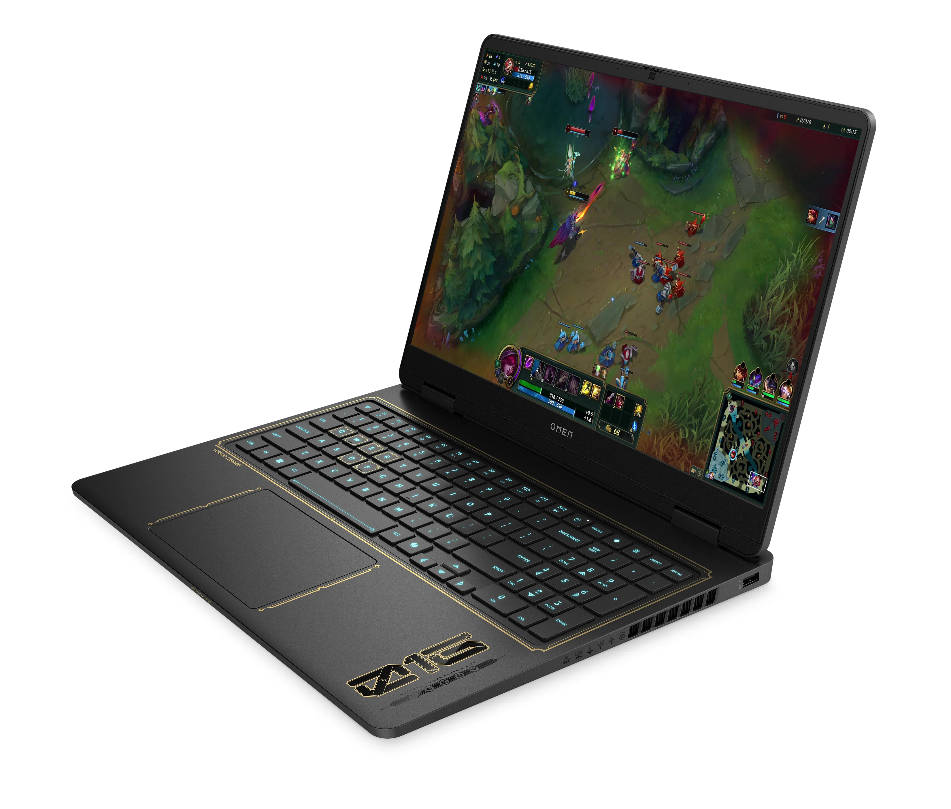 OMEN Gaming Laptop 16, Windows 11 Home, 16", Intel® Core™ i7, 32GB RAM, 1TB SSD, NVIDIA® GeForce RTX™ 5070, WQXGA, Shadow black (League of Legends Limited Edition) - Image 11