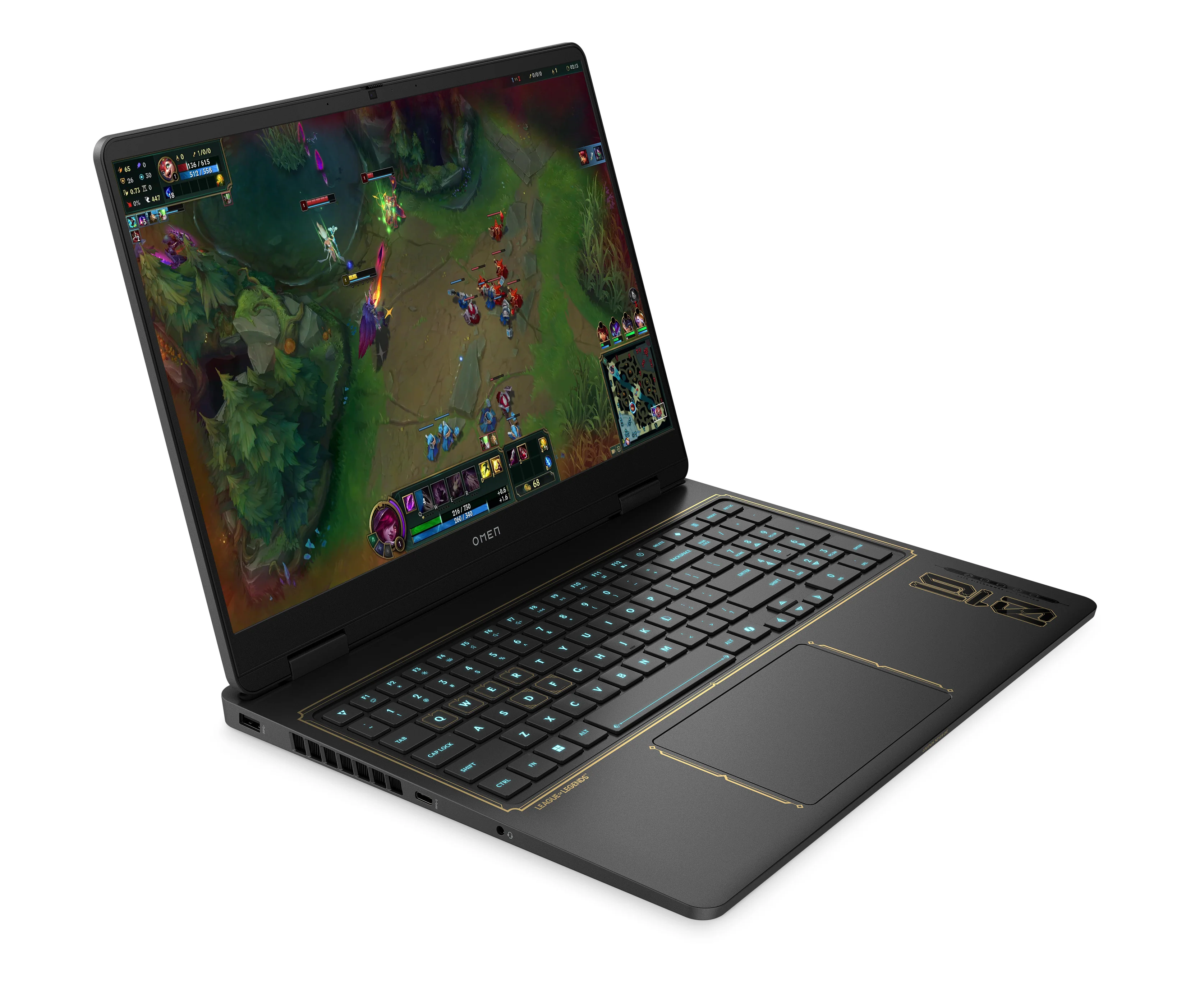 OMEN Gaming Laptop 16, Windows 11 Home, 16", Intel® Core™ i7, 32GB RAM, 1TB SSD, NVIDIA® GeForce RTX™ 5070, WQXGA, Shadow black (League of Legends Limited Edition) - Image 13