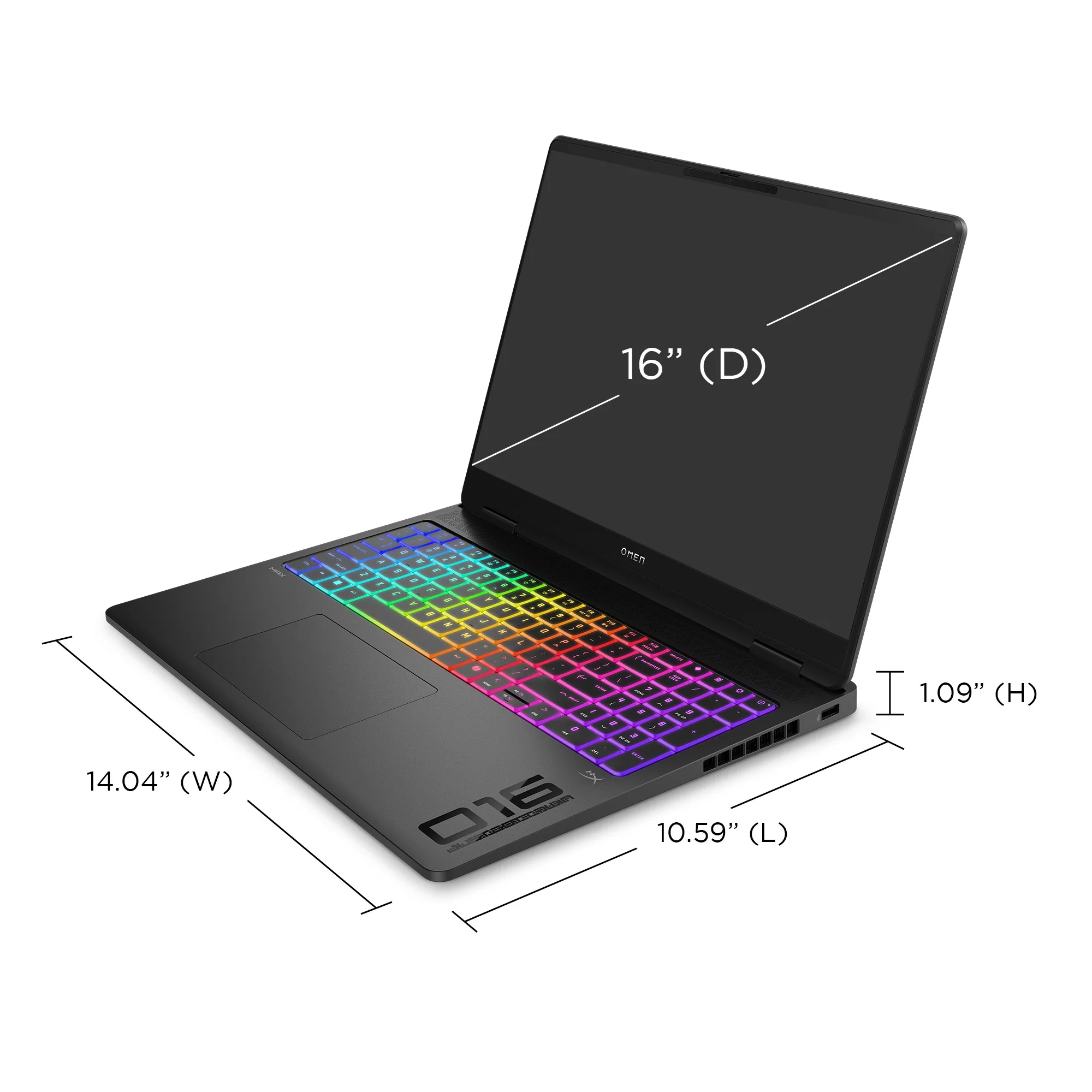 OMEN MAX Gaming Laptop 16, Windows 11 Home, 16", AMD Ryzen™ AI 9, 32GB RAM, 1TB SSD, NVIDIA® GeForce RTX™ 5080, WQXGA, Shadow black - Image 11