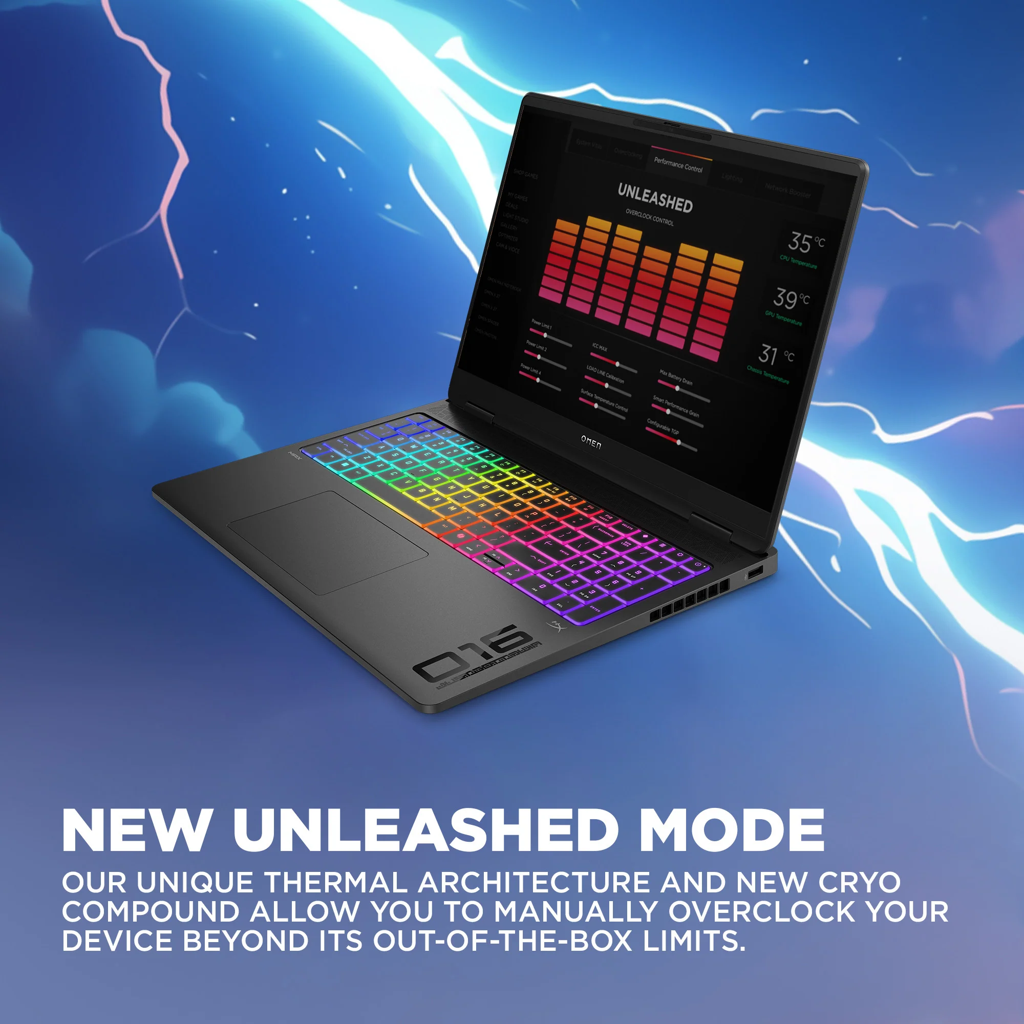 OMEN MAX Gaming Laptop 16, Windows 11 Home, 16", AMD Ryzen™ AI 9, 32GB RAM, 1TB SSD, NVIDIA® GeForce RTX™ 5080, WQXGA, Shadow black - Image 4