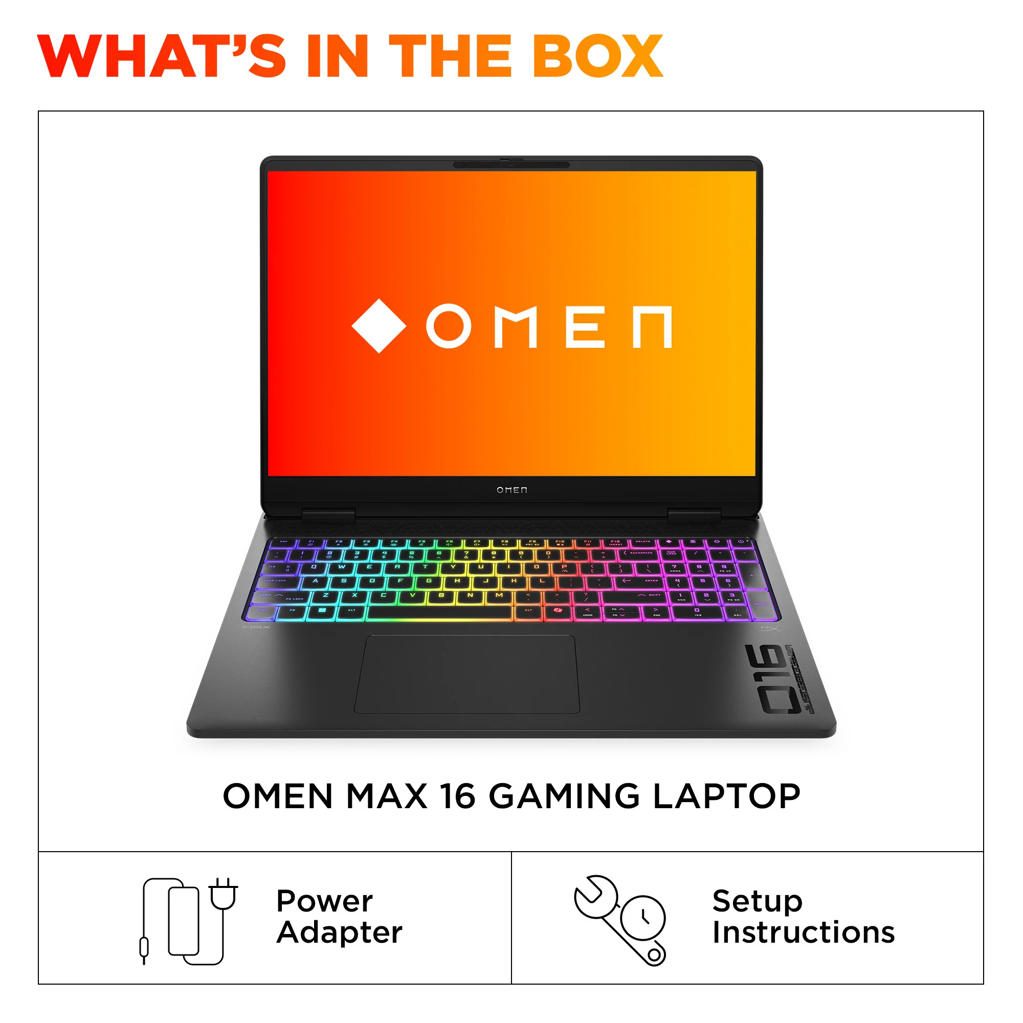 OMEN MAX Gaming Laptop 16-ah0057nr 16", Windows 11 Home, Intel® Core™ Ultra 7, 16GB RAM, 1TB SSD, NVIDIA® GeForce RTX™ 5070, 2K, Shadow black - Image 11