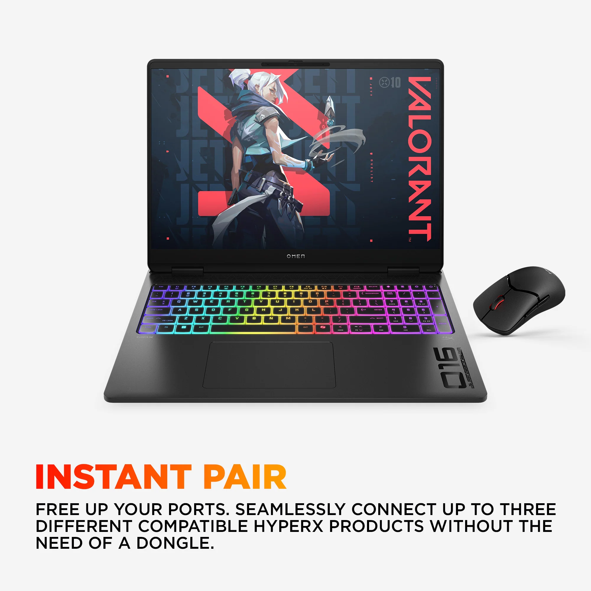 OMEN MAX Gaming Laptop 16-ah0057nr 16", Windows 11 Home, Intel® Core™ Ultra 7, 16GB RAM, 1TB SSD, NVIDIA® GeForce RTX™ 5070, 2K, Shadow black - Image 6