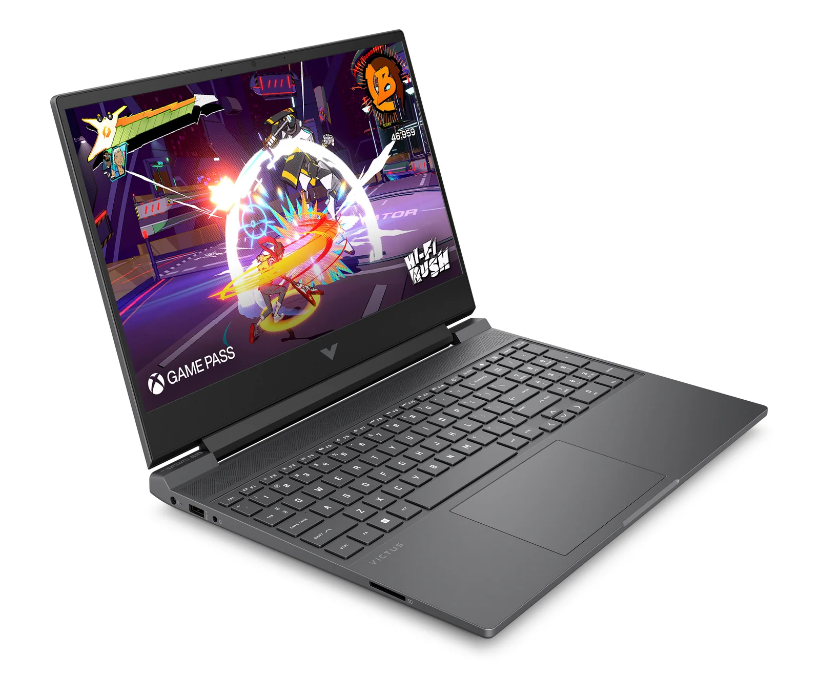 Victus Gaming Laptop 15-fb3025nr 15.6", Windows 11 Home, AMD Ryzen™ 7, 16GB RAM, 1TB SSD, NVIDIA® GeForce RTX™ 4050, FHD, Mica silver - Image 3